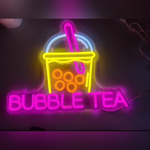 Other - Bubble Tea Neon LED sign- New